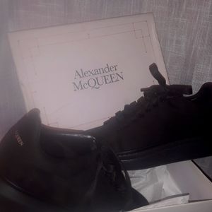 ALEXANDER McQUEEN   Men's Black on black. HTF  Sneakers size 46 Euro / Usa 12